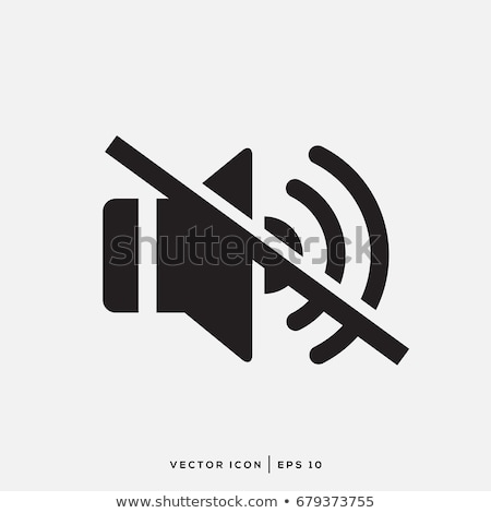 Stock photo: Mute Sign