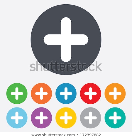 Foto stock: Plus Sign Icon