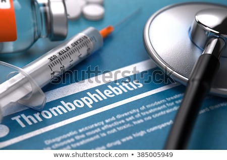 Stock fotó: Thrombophlebitis Medicine 3d Illustration