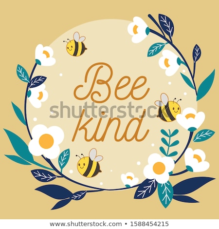 Stock photo: Funny Bee