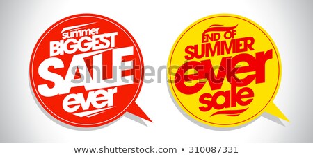 Stock foto: Biggest Summer Sale Background Design