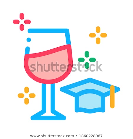 Stock foto: Wine Expert Taster Icon Vector Outline Illustration