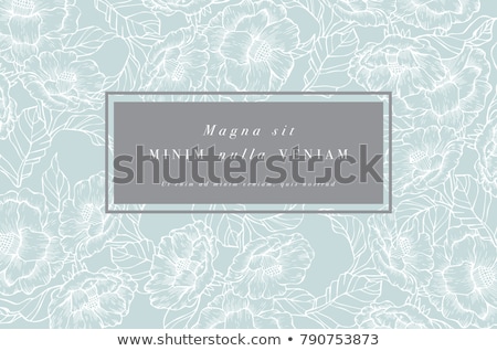 Stock photo: Flower Background
