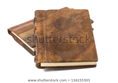 Foto stock: Precious Book With A Noble Leather And Wooden Cover