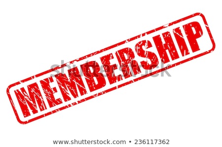 Stock photo: Grunge Membership Stamp