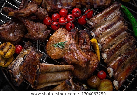 Stock photo: Barbecue Grill