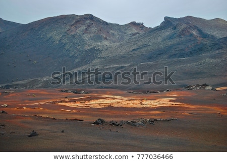 Stock foto: Volcanic Landscape Of Lanzarote