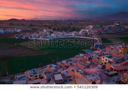 Foto stock: View From Sachaca District Arequipa Peru