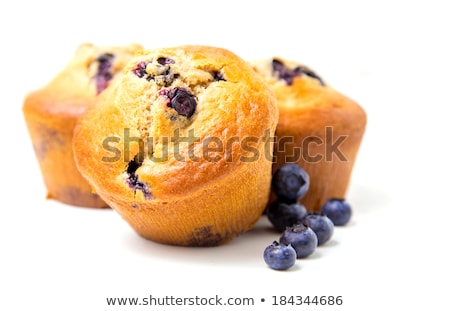 Сток-фото: Sweet Fresh Baked Muffins With Cup Of Coffee