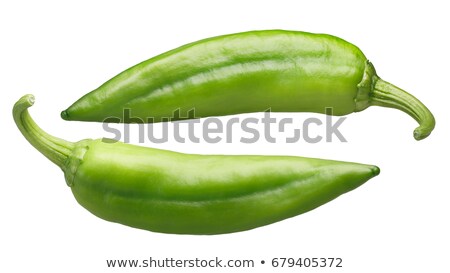 Foto stock: Green Hatch Numex Chile Paths