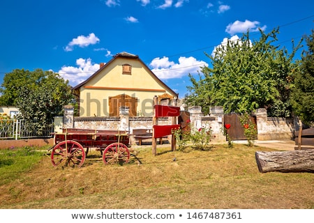 Stockfoto: Street View Of Karanac Church And Historic Architecture