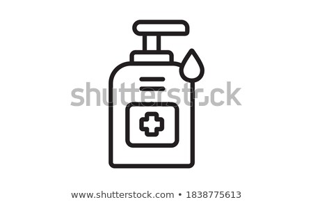 Stockfoto: Sanitizer Soap Icon Isolated Image Pharmacy And Medicine Vector Illustration