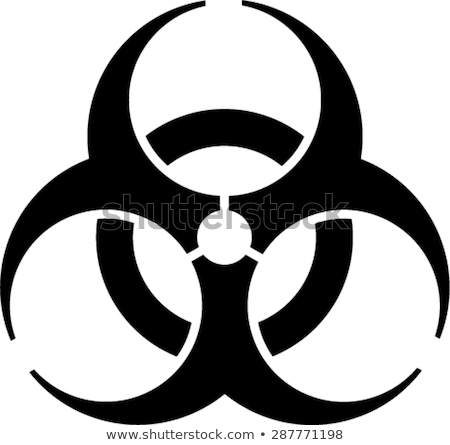 Stockfoto: Biohazard Symbol