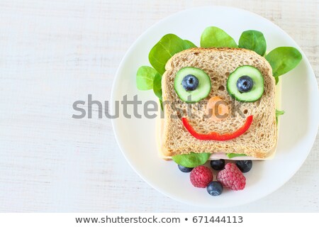 Foto stock: Smiley Fruits