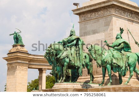 Zdjęcia stock: Equestrian Statue Of Arpad