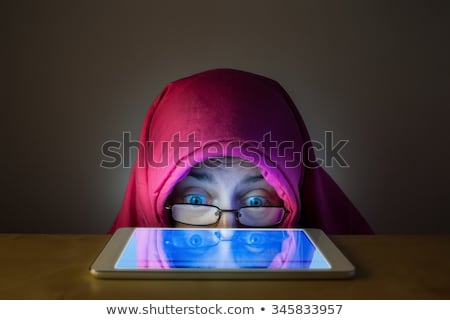 Zdjęcia stock: Woman Technophobia