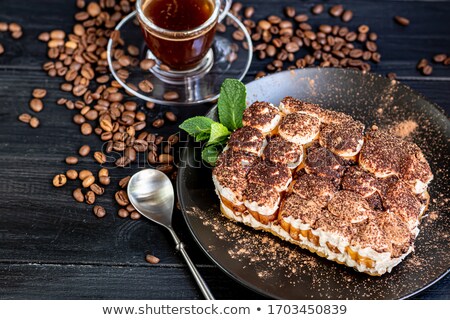 Stock photo: Lemon Tiramisu With Lemon Garnish