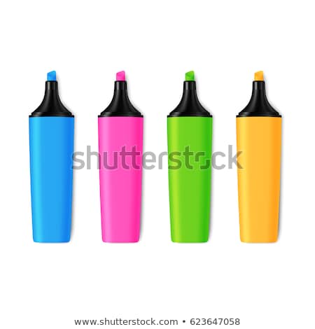 [[stock_photo]]: Pink Highlighter Isolated