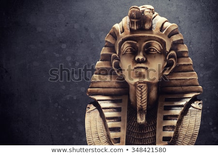 Сток-фото: Sculpture Egyptian Pharaoh