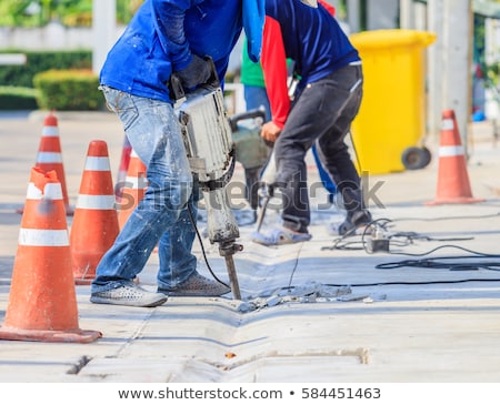 Stock fotó: Jackhammer Operator