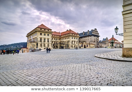 Сток-фото: Historic Square At The Hradcany In Prague