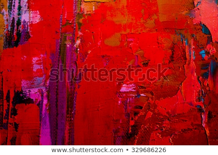 Stok fotoğraf: Abstract Fragmented Pattern In Orange Pink Red