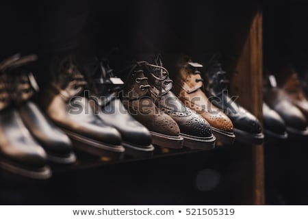 Stock photo: Brown Man Shoes