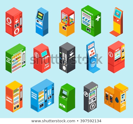Stockfoto: Tickets On Display Of Vending Machine