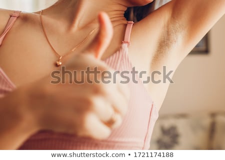 ストックフォト: Woman With Hairy Armpit