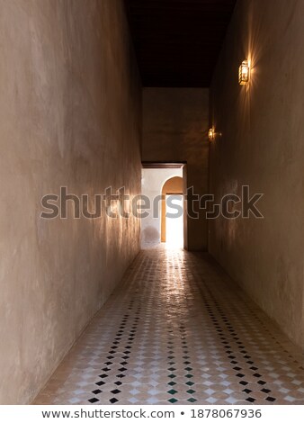 Stock photo: Bahia Palace Marrakesh Vault