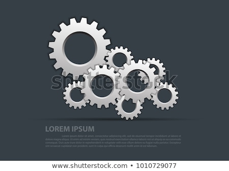 Zdjęcia stock: Silver Gears