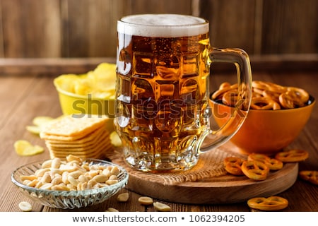 Foto stock: Beer And Snack