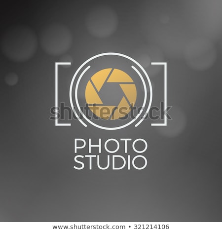 Stock fotó: Icon Of Premium Photo Camera