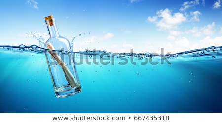 Stock photo: Message In A Bottle