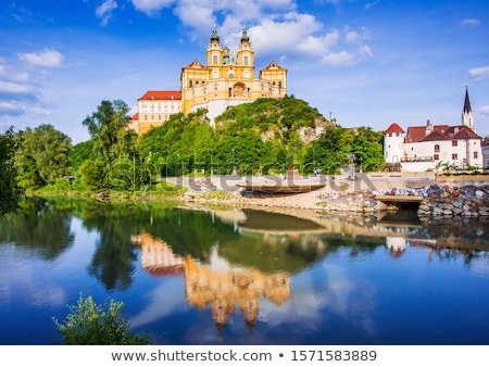 Foto stock: Village In Danube Valley