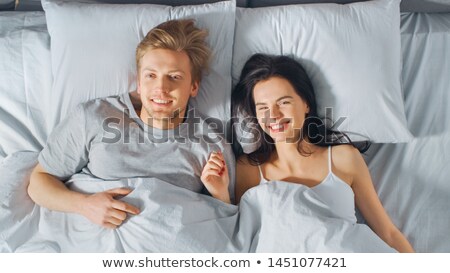 Stock photo: Couple Slowly Waking Up