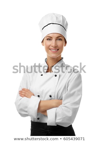 Stok fotoğraf: Female Chef