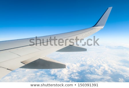 [[stock_photo]]: Wing Aircraft In Altitude During Flight