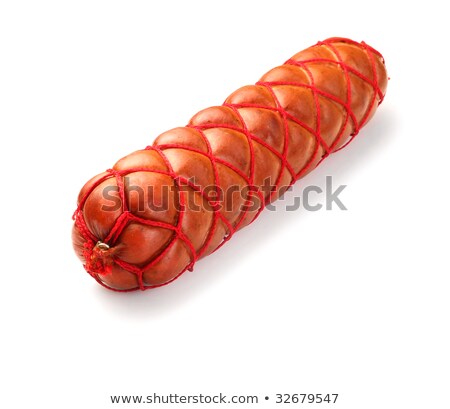 Foto stock: Sausage Braided With White Strand