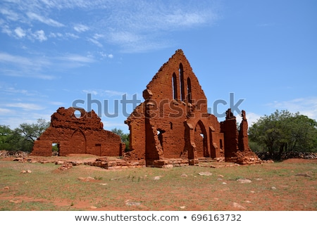 Сток-фото: Old Palapye Church Botswana