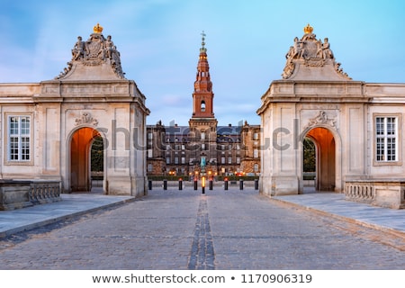 Foto stock: Christiansborg Palace In Copenhagen Denmark