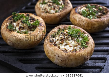 Foto d'archivio: Stuffed Mushroom