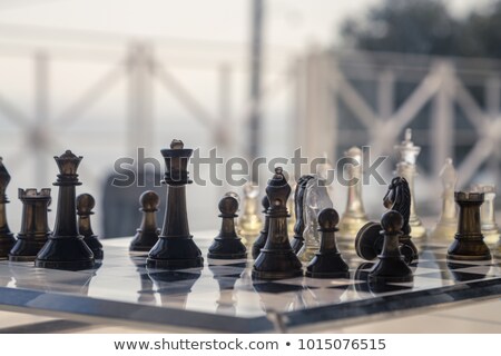 Stock photo: Modern Chess Set