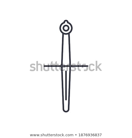 Stockfoto: Honor Game Element With Sword