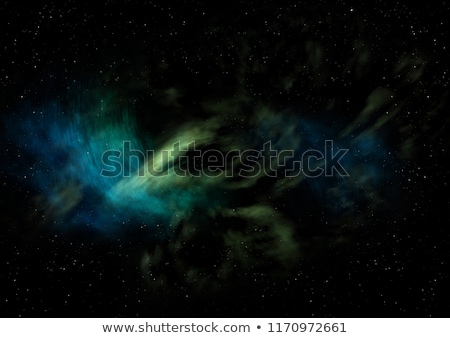 Stockfoto: Spiral Galaxy In Deep Space