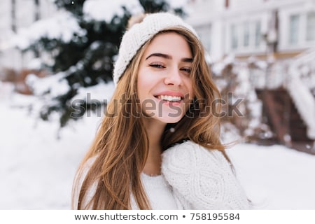 Foto stock: Attractive Young Blond Outdoors