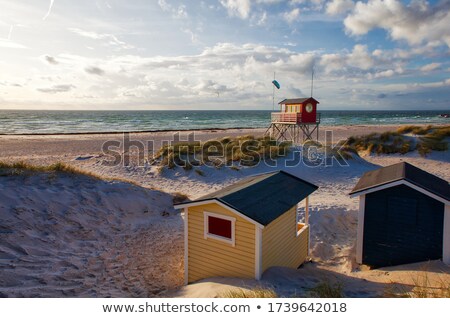 Stok fotoğraf: Lifeguard Hut