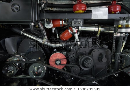 [[stock_photo]]: Bus Engine