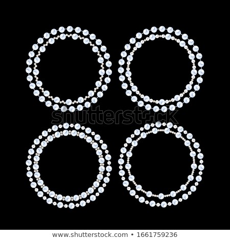 Stock photo: Double String Of Pearls