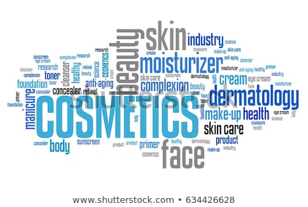 Stockfoto: Beauty Products Word Cloud